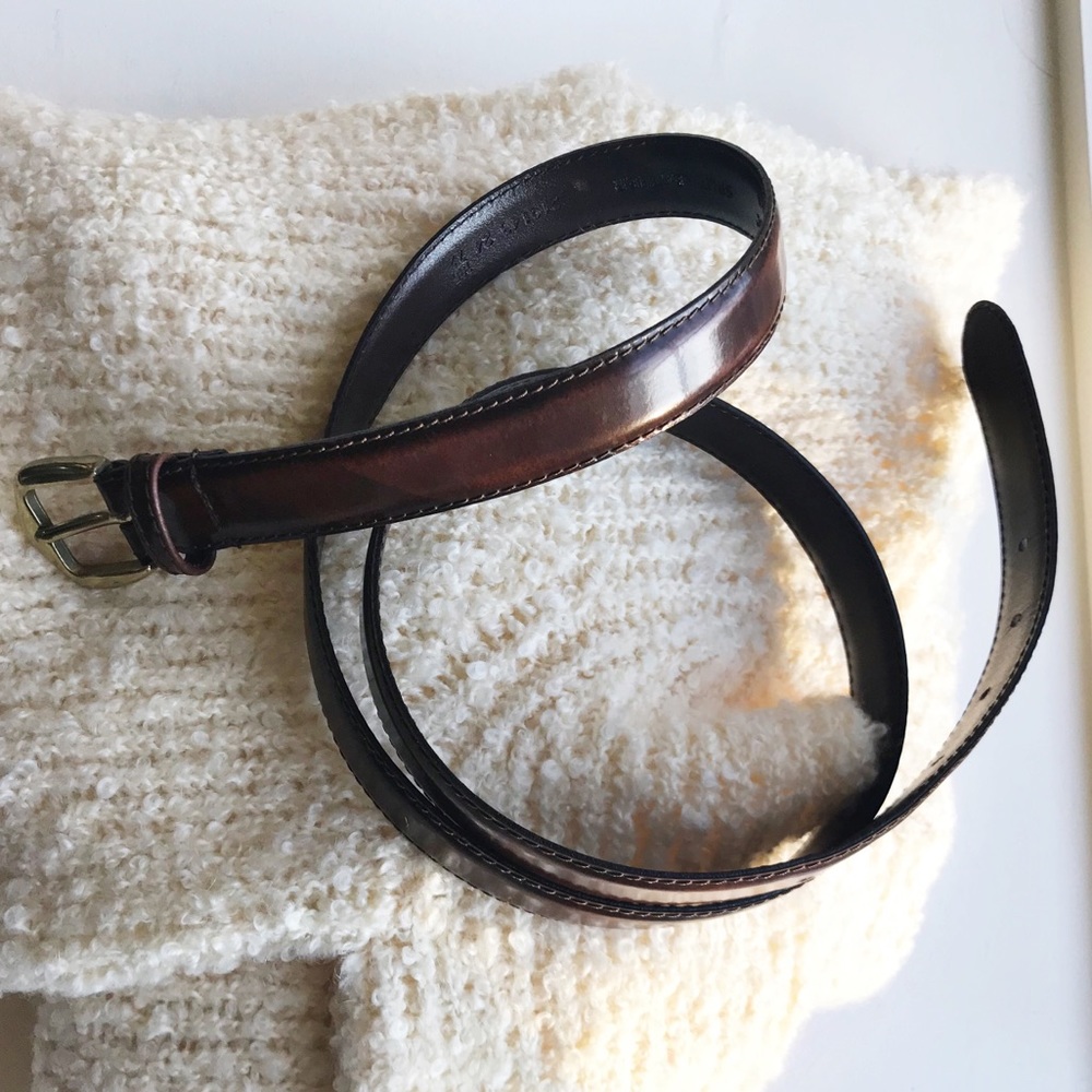 Dior Leather Belt